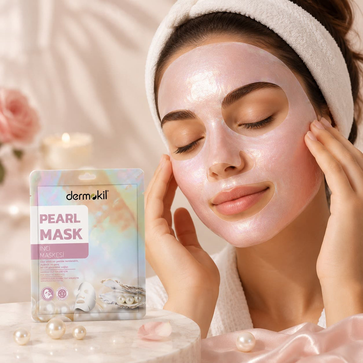 Pearl Extract Moisturizing & Brightening Sheet Face Mask