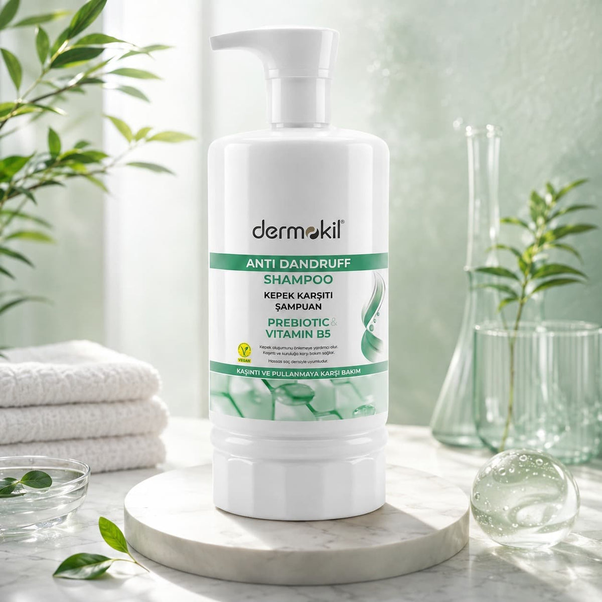Prebiotic & Vitamin B5 Anti-Dandruff Scalp Care Shampoo