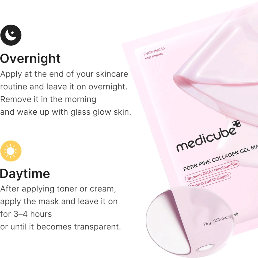 Medicube PDRN Pink Collagen Gel Mask