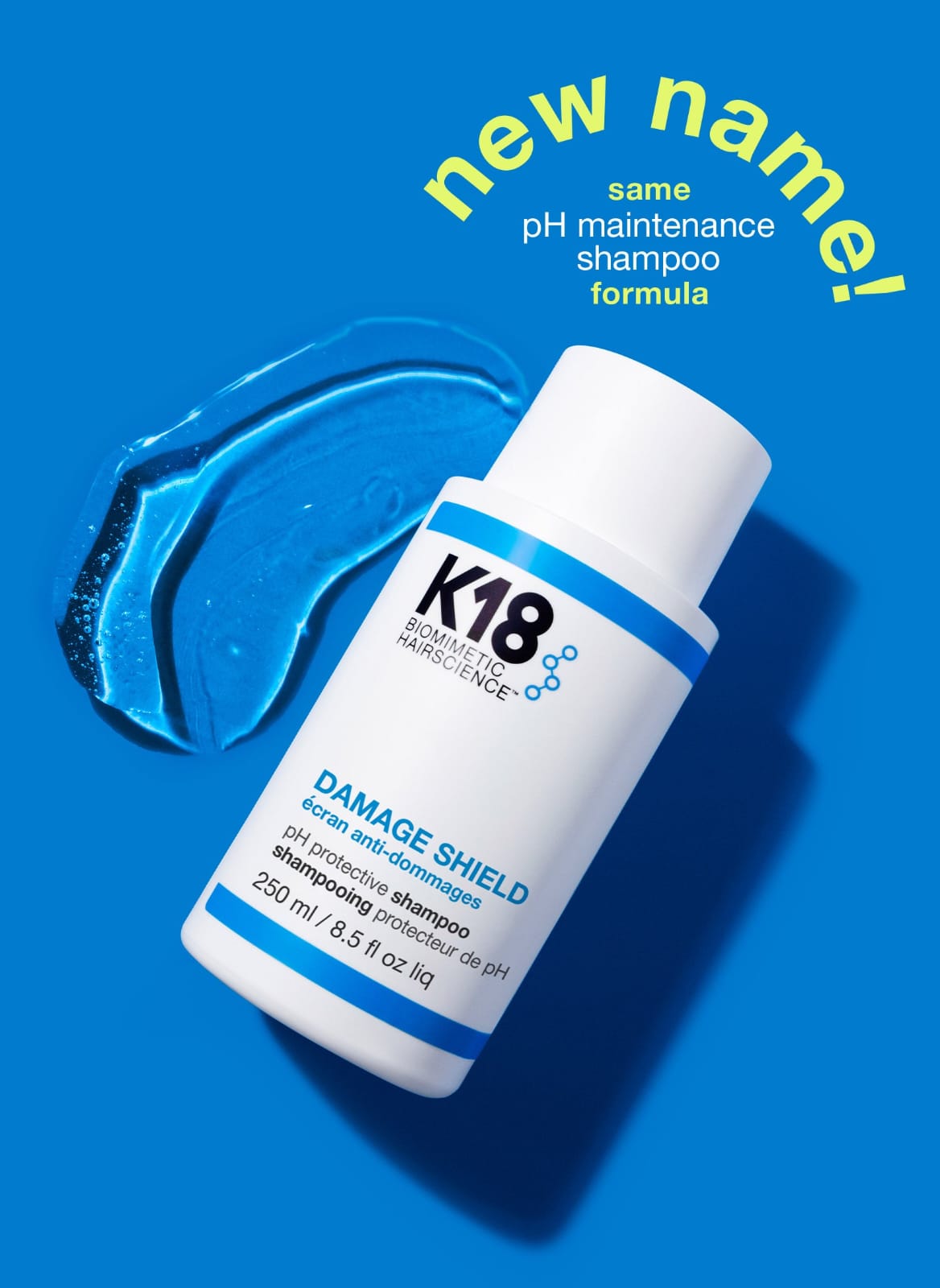 K18 Biomimetic Hairscience DAMAGE SHIELD pH Protective Shampoo