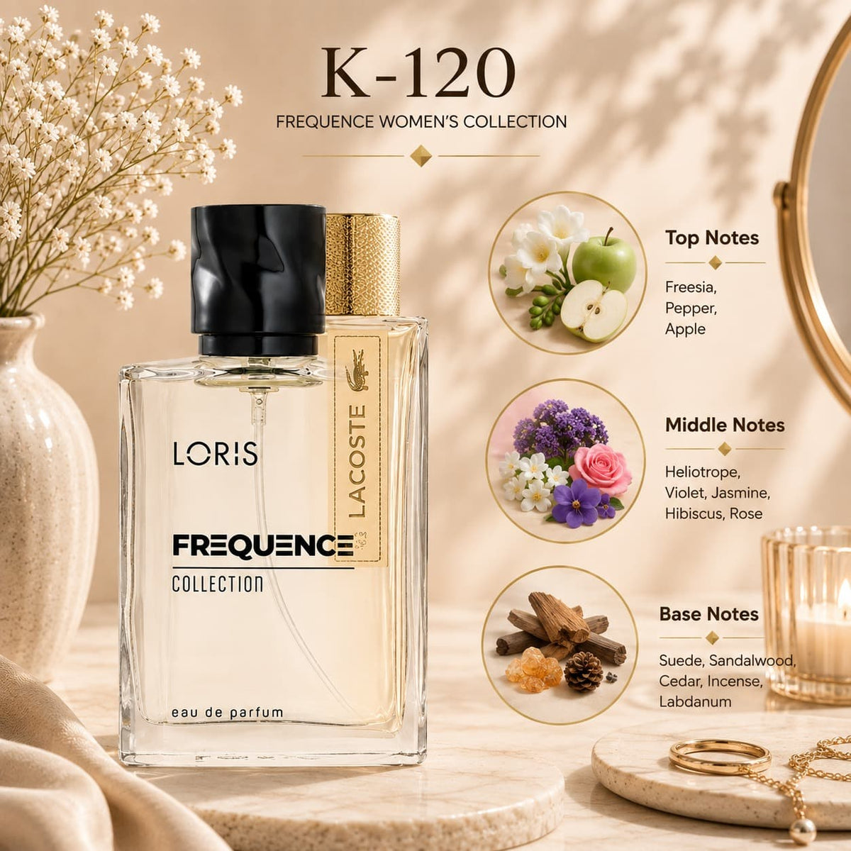Lacoste Pour Femme Inspired Perfume – Loris K-120