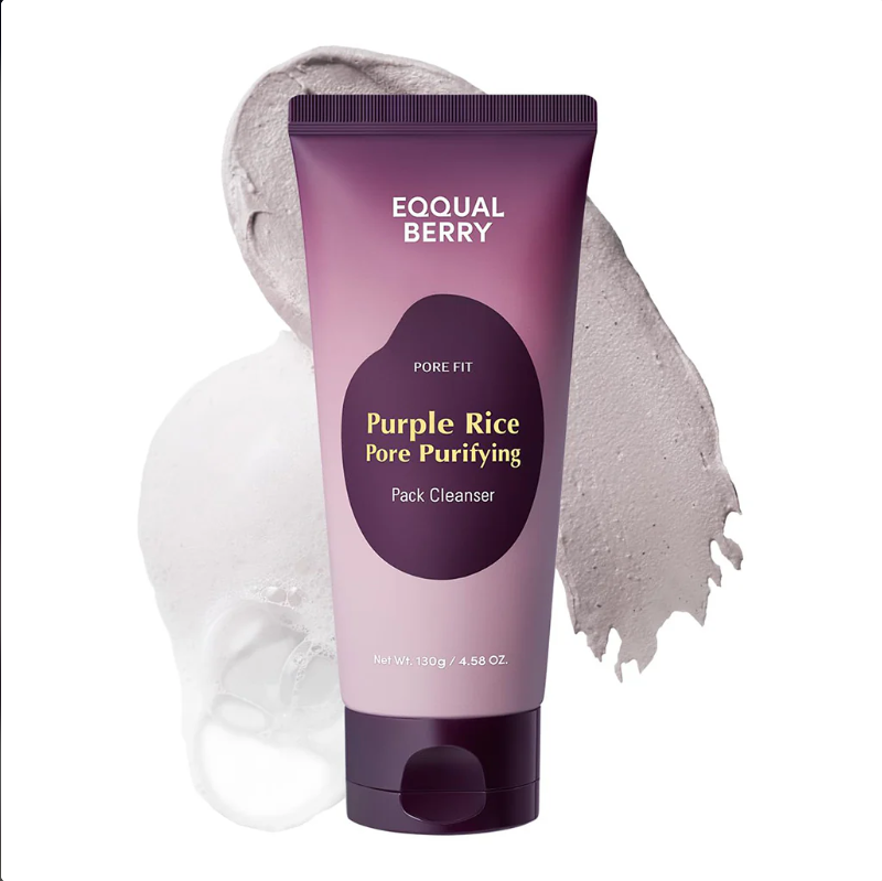 EQQUALBERRY Purple Rice Pore Purifying Pack Cleanser