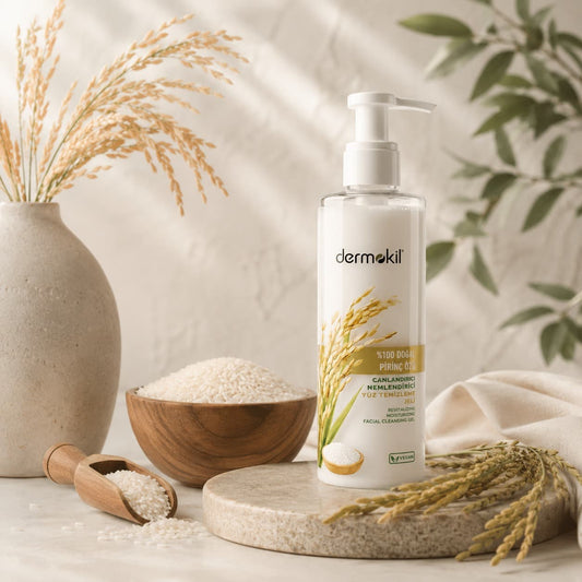 Dermokil Rice Yeast Brightening Facial Cleansing Gel with Rice Extract
