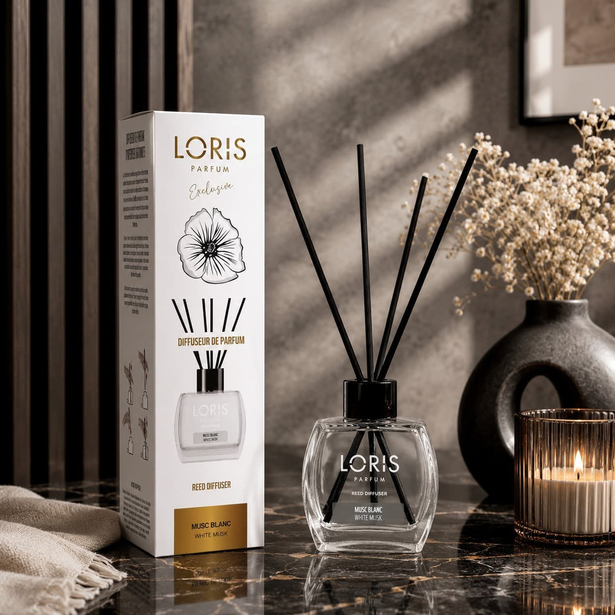 White Musk Reed Diffuser 120ml