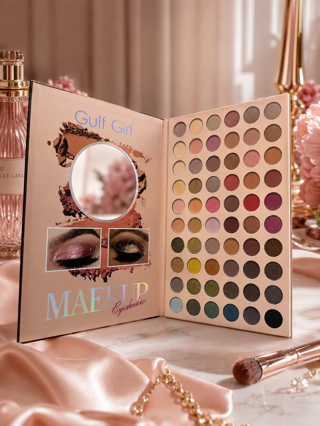 Gulf Girl 70 Colors Makeup Eyeshadow Palette