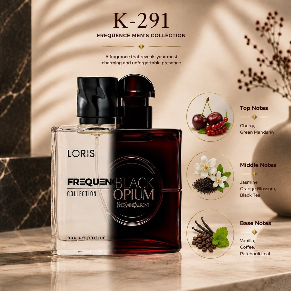 Black Opium Over Red Inspired Perfume 50ml – Loris K-291