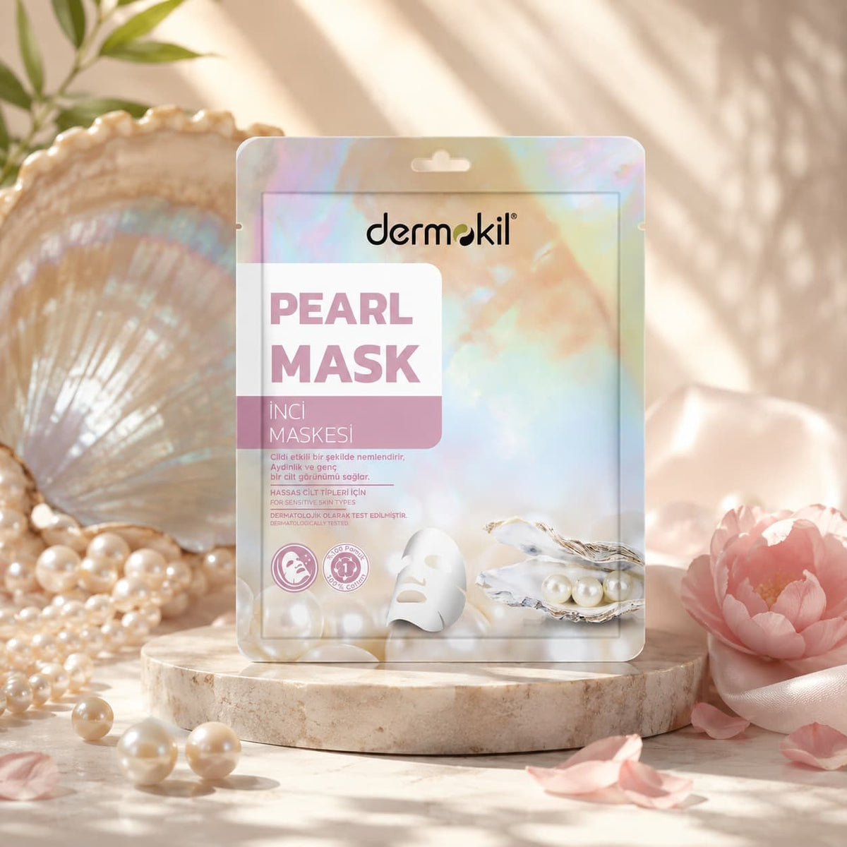 Pearl Extract Moisturizing & Brightening Sheet Face Mask