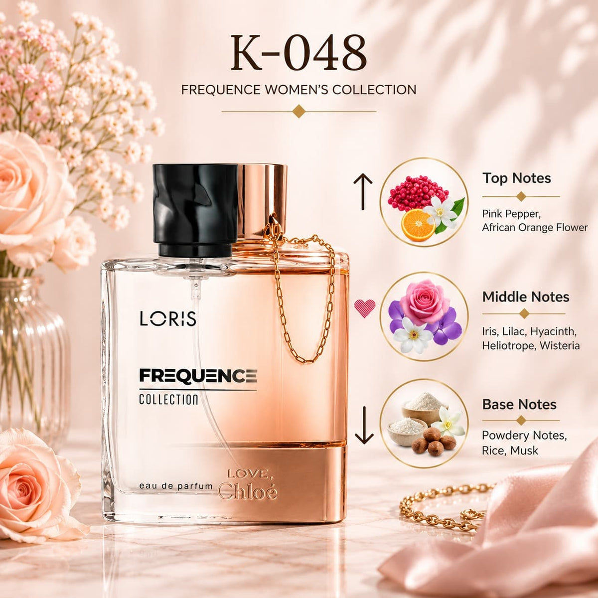 Chloe Love Inspired Women’s Perfume  – Loris K-048
