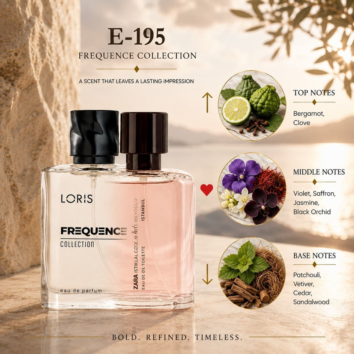 Zara Istanbul Inspired Men’s Perfume  – Loris Frequence E-195