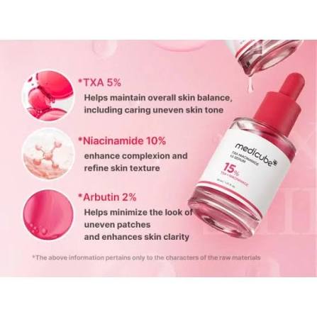 Medicube TXA Niacinamide 15 Serum