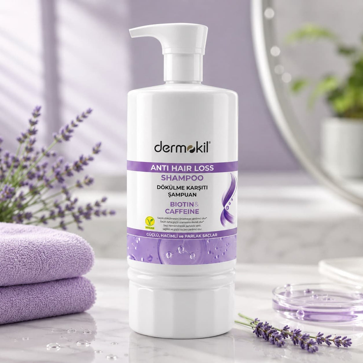 Biotin & Caffeine Anti-Hair Loss Strengthening Shampoo