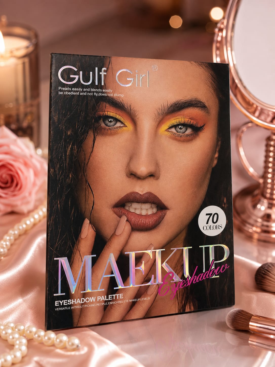 Gulf Girl 70 Colors Makeup Eyeshadow Palette
