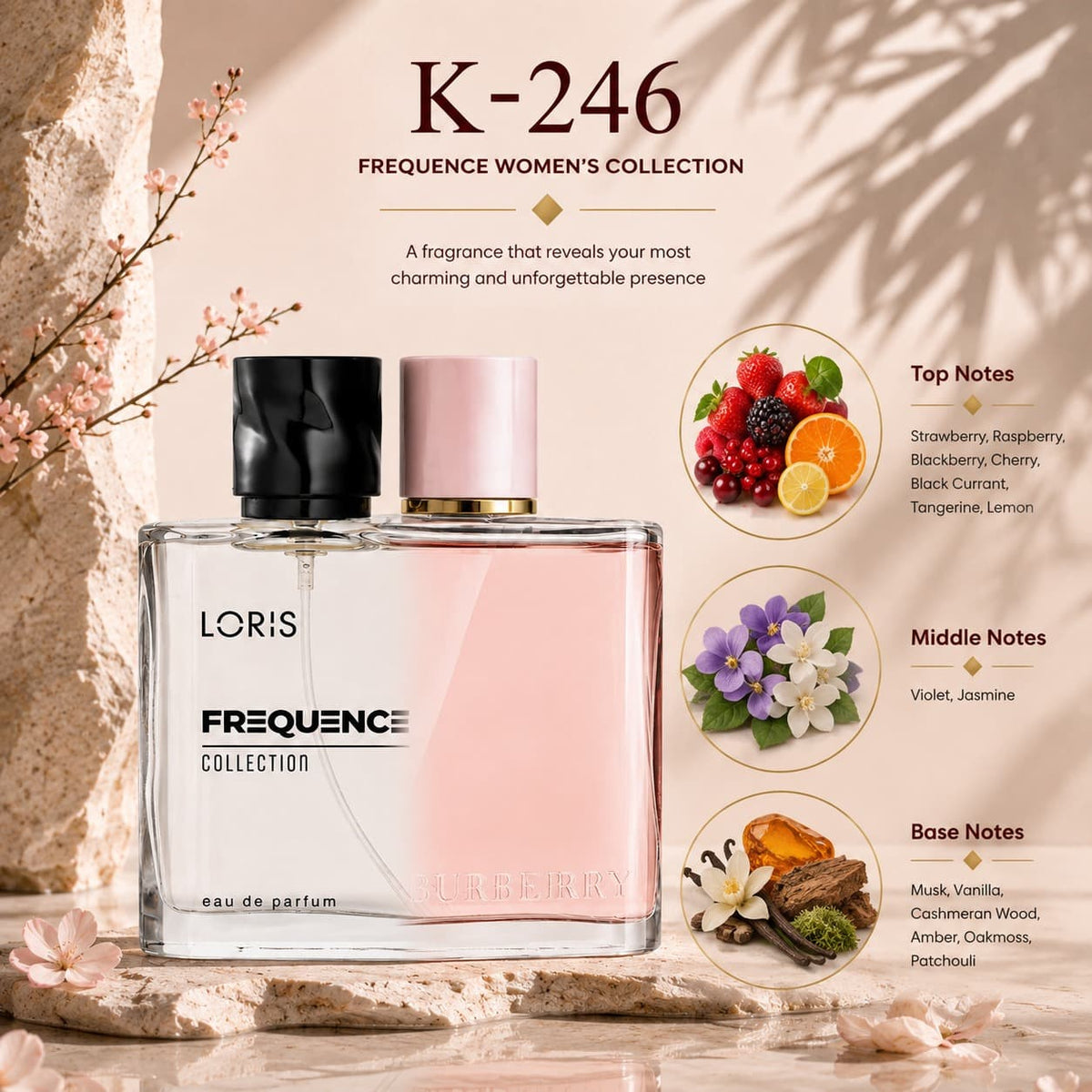 Her Inspired Women’s Perfume 50ml – Loris K-246