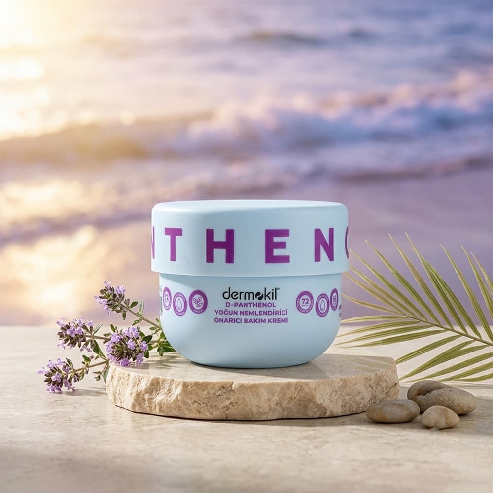 D-Panthenol Intensive Moisturizing Repair Cream, Hands & Body Moisturizer - Dermokil