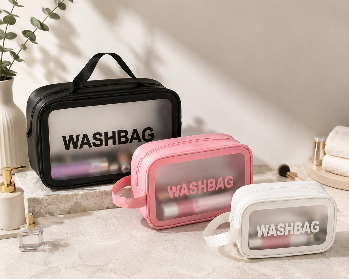 LANQISI – Transparent WASHBAG Collection
