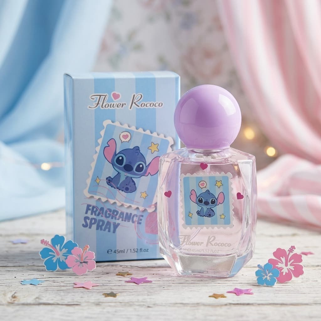 Flower Rococo Fragrance Spray   Character Design