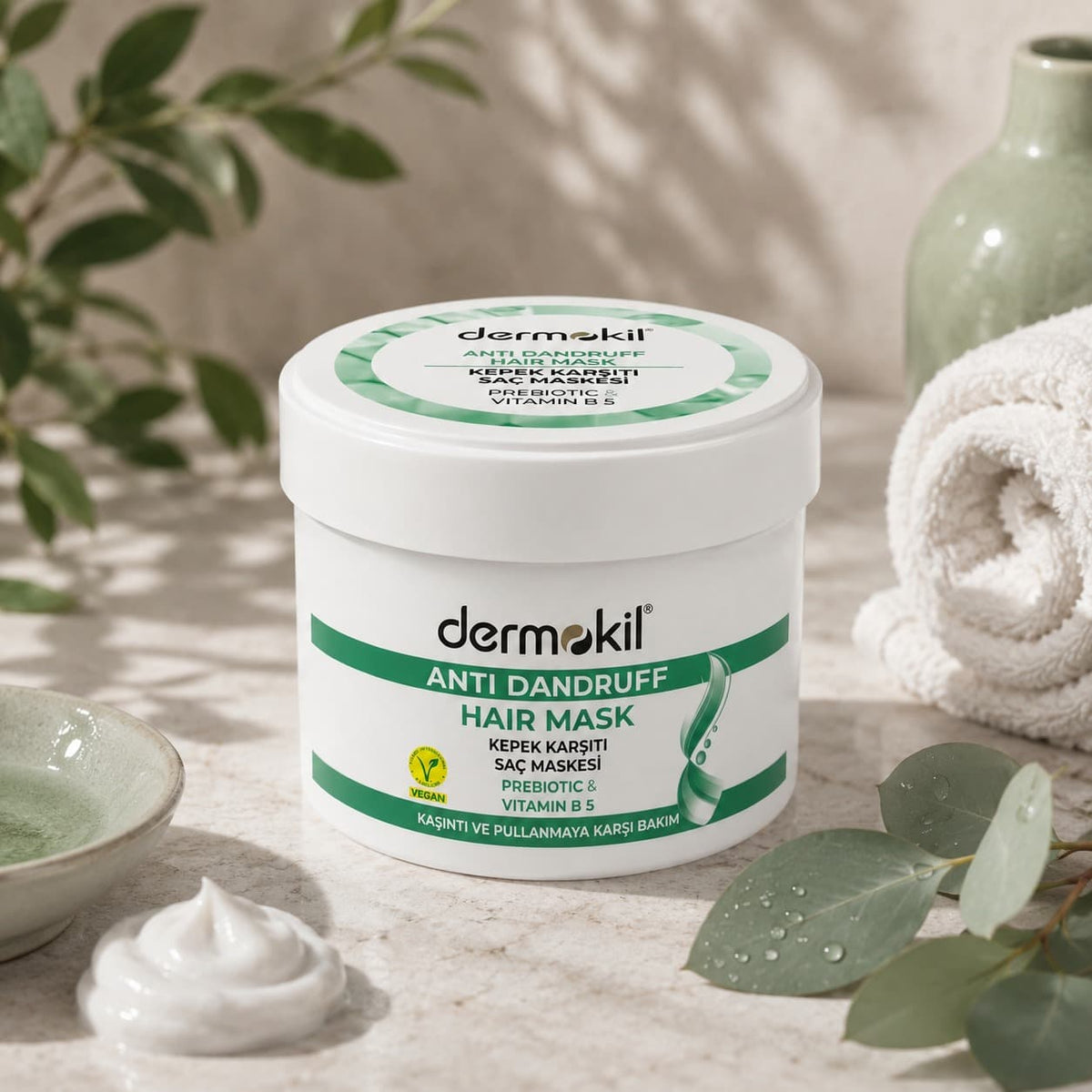 Prebiotic Vitamin B5 Anti-Dandruff Hair Mask