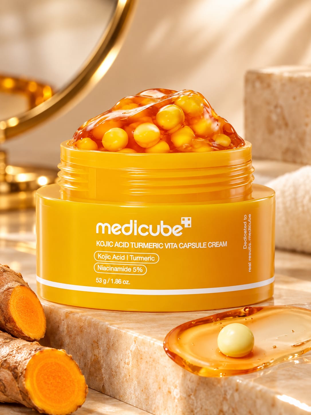 Medicube Kojic Acid Turmeric Vita Capsule Cream