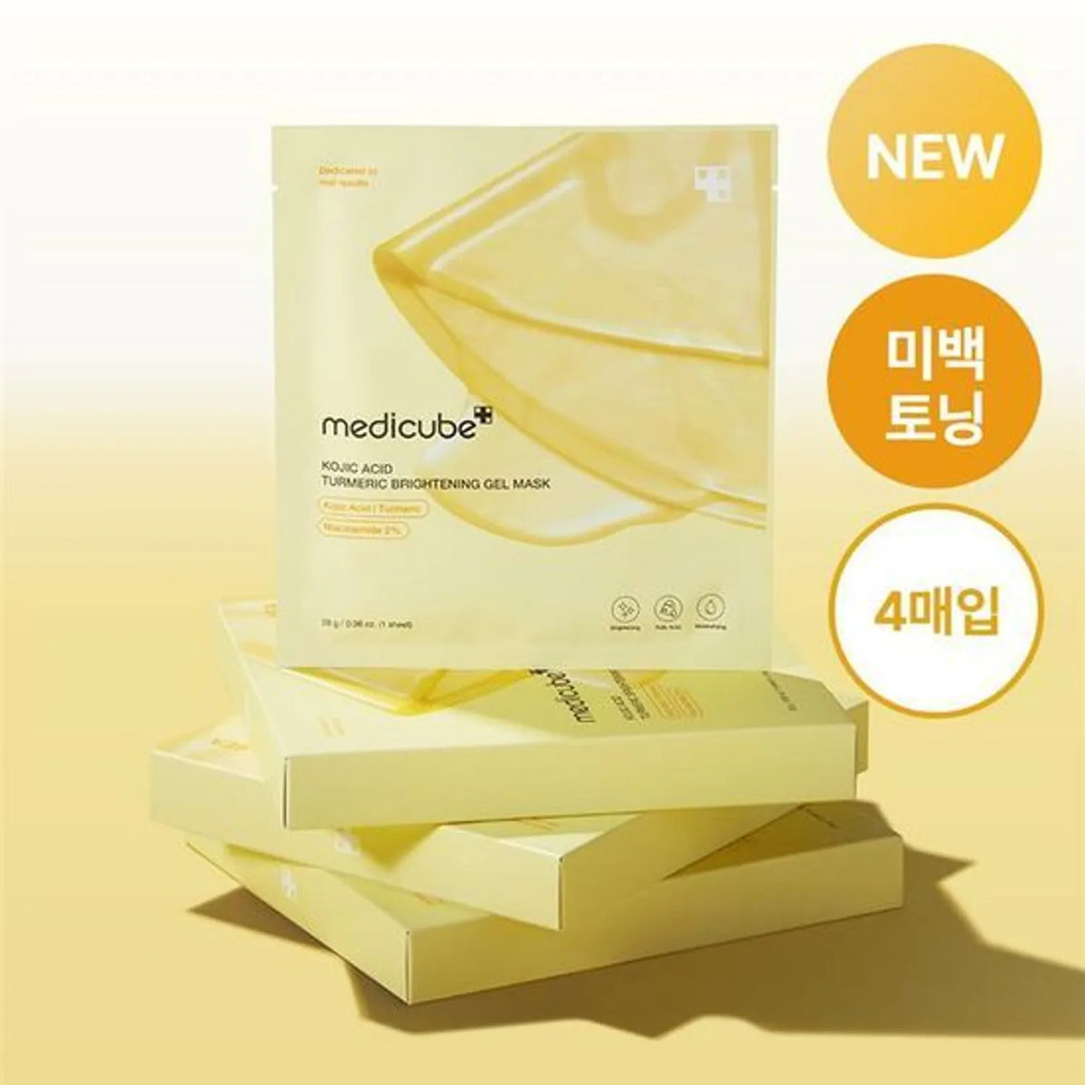 Medicube Kojic Acid Turmeric Brightening Gel Mask